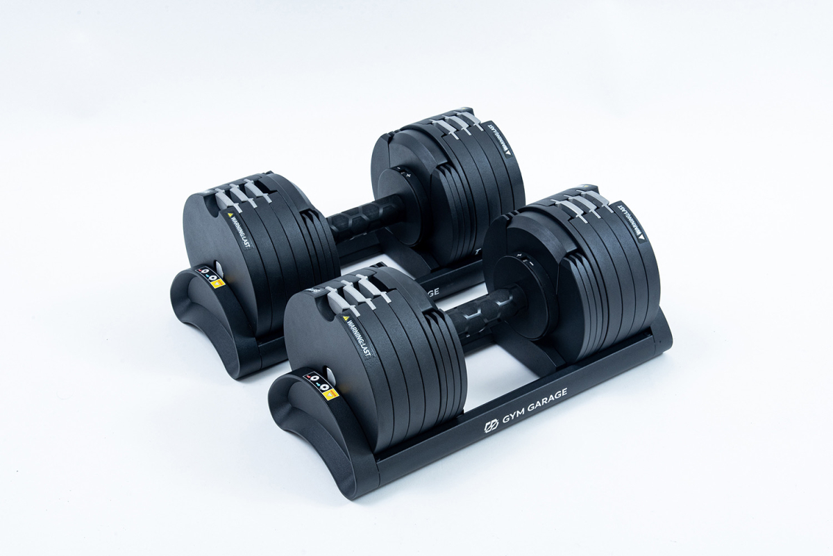 まる  アジャスタブルダンベル 5〜40kg ① アジャスタブルダンベル 40kg（GYMGARAGE）-ジムガレージ