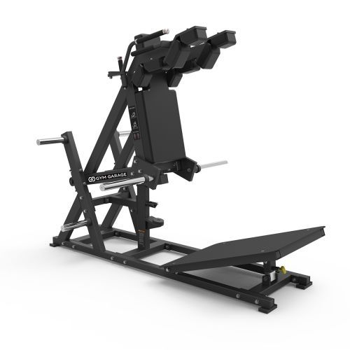 スクワットマシン（プレートロード） GG-L21018（GYM GARAGE）-ジム 